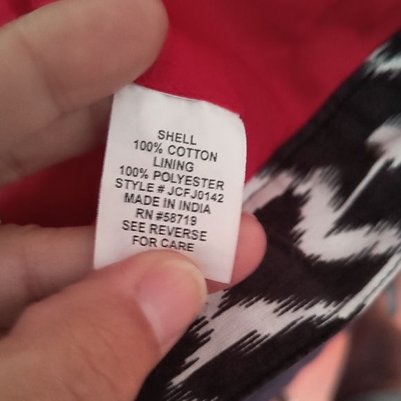 Choices Black and White Lined Jacket - Picture 6 of 7